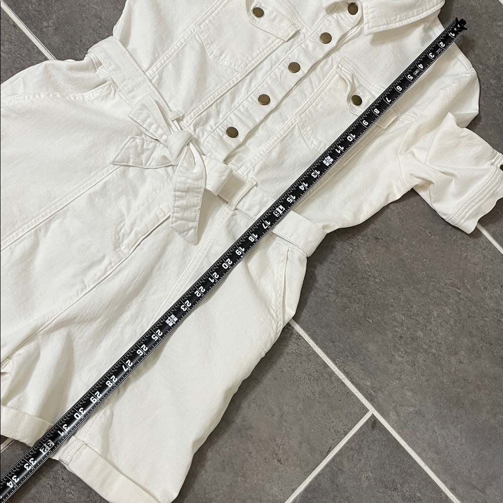 Avec Les Filles denim Boiler Romper size Medium - Picture 6 of 9